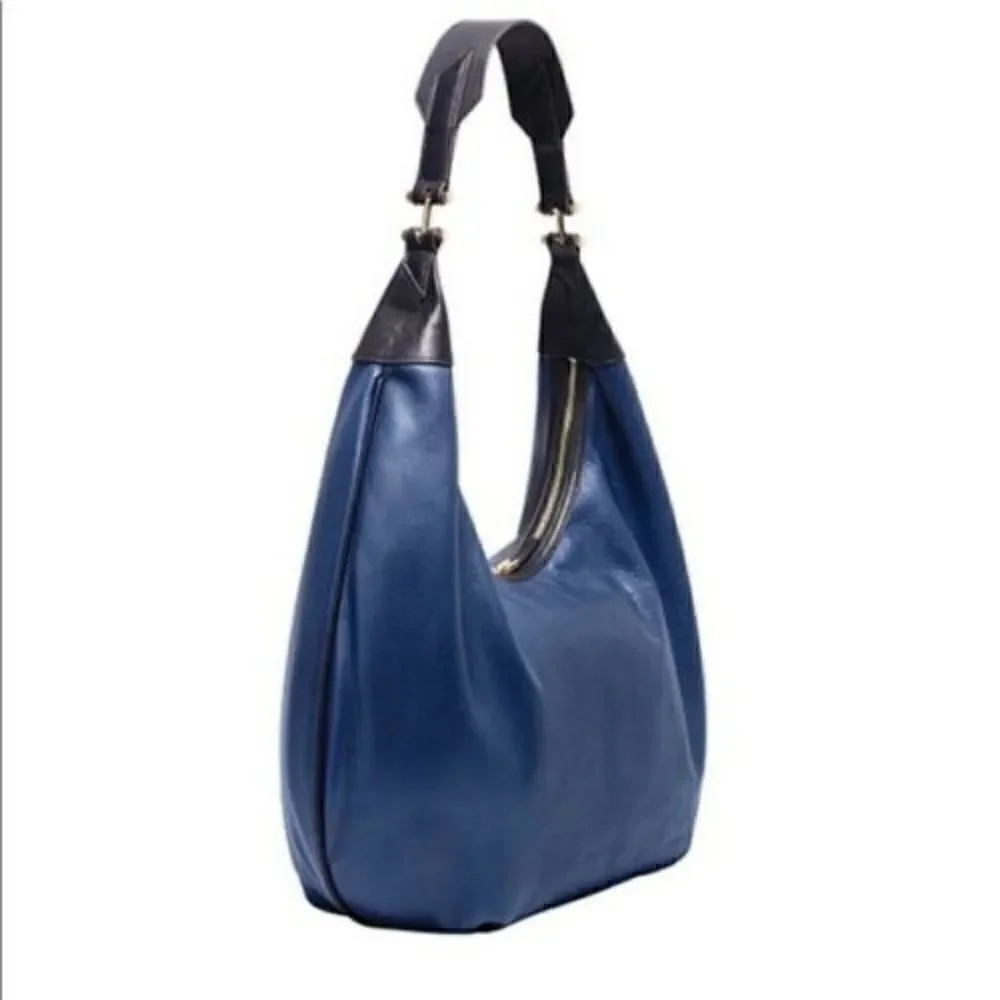 India Hicks - Isabella Hobo Bag - Blue - New